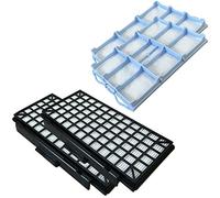 PakTrade Super Set - 2 Filtre HEPA + 2 Filtre Moteur pour Aspirateur Siemens VSZ52430/01 Z5.0 Power