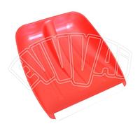 Pala da neve a cucchiaio - cm 38 x 41 h - profilo in metallo badile spalaneve 9683775