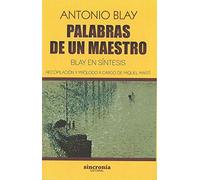 PALABRAS DE UN MAESTRO: Blay en síntesis. Recopilación y prólogo a cargo de Miquel Martí