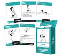 Palace Learning Cartes d'exercice de pose de yoga - Positions de yoga et cartes d'entraînement avec plus de 50 poses - 6,3 x 8,9 cm