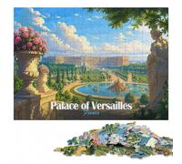 Palace of Versailles View Puzzle pour Adultes 1000 pièces | Moment puzzle à partager : activité à partager en famille pendant une soirée calme.