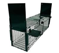 Paladian Piège à Animaux 60 cm en Acier - Nasse pour Souris, Rats et Autres rongeurs - Format Pliable, économique et réutilisable - Usage intérieur et extérieur - 60x18x20 - Marque Française