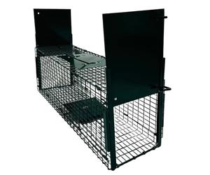 Paladian Piège à Animaux 60 cm en Acier - Nasse pour Souris, Rats et Autres rongeurs - Format Pliable, économique et réutilisable - Usage intérieur et extérieur - 60x18x20 - Marque Française