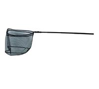 Paladin Carbon Télé Sous Tête Carrée Gommée Filet Pêche Poisson Noir