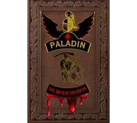 Paladin. Murder Hobos: 140 Page Roleplay Journal, Notebook. Biker Style Patch