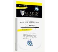 Paladin Sleeves - Galahad Premium Mini American, 41 x 63 mm, Clear (55 pcs.)