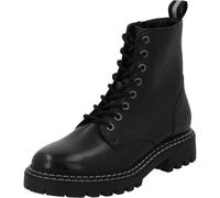 Palado Bottines Deiraid élégantes pour femme en cuir de vachette élégant, légèrement doublées pour plus de confort et un maintien sûr, parfaites pour l'automne et l'hiver, Noir , 42 EU