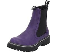 Palado Chelsea Bottes Dedej pour femme - Chaussures d'hiver chaudes et confortables avec semelle en caoutchouc antidérapante - Bottes modernes avec empiècement stretch pour l'automne et l'hiver,