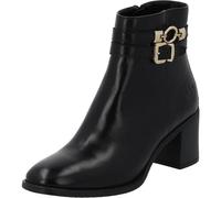 Palado Malmeas Bottines élégantes en cuir de mouton pour femme Légèrement doublées, Noir , 37 EU