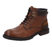 Palado Niknas Bottines élégantes pour homme en cuir synthétique pour l'automne et l'hiver, robustes, avec semelle antidérapante, bottes polyvalentes pour le quotidien et les loisirs, marron, 41 EU