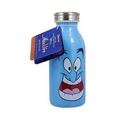 Paladone Aladdin Genie Gourde en acier inoxydable Bleu 450 ml