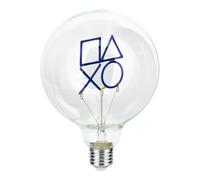 Paladone Ampoule LED décorative PlayStation E27 - À ajouter à n'importe quelle lampe compatible Edison, cadeau de collection sous licence officielle Gaming, pour chambres et maisons
