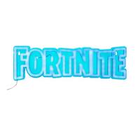 Paladone Applique murale néon LED avec logo Fortnite, lampe de jeu sous licence officielle avec câble d'alimentation pour la maison, la chambre, la décoration, cadeau pour garçons