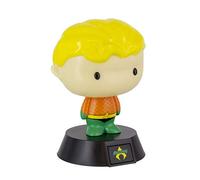 Paladone Aquaman Personnage 3D Ideal Night Chambres d'enfants, bureau et maison | Figurine sous licence officielle | Marchandise d'éclairage Pop Culture, multicolore
