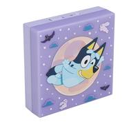 Paladone Bluey Veilleuse murale LED autocollante avec capteur automatique et luminosité réglable, alimentation par piles pour chambre d'enfant, produit sous licence officielle