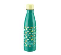 Paladone Bouteille d'eau en acier inoxydable Animal Crossing 460 ml Vert