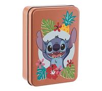Paladone Cartes à Jouer Lilo & Stitch - Officiellement licencié, Jeu de 54 Cartes avec boîte en métal, Cadeau pour Fans de Disney