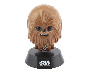 Paladone Chewbacca Icon Light Officiel Star Wars Collectible | Idéal pour Les Chambres d'enfants, Le Bureau et La Maison | Produit de Jeu Pop Culture Gaming, Multicolore, env. Hauteur: 10 cm