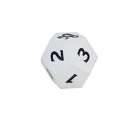 Paladone D12 Lampe à piles Dés Donjons et Dragons PP8250DD Blanc