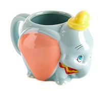 Paladone Disney Dumbo 2019 Tasse en céramique de Grande Taille, pour thé ou café, en Forme de Dumbo, Amusante