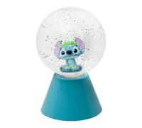 Paladone Disney Lilo & Stitch Boule à paillettes LED sous licence officielle, cadeau sous licence officielle, boule à neige lumineuse à changement de couleur pour enfants, adolescents, adultes, design