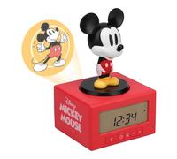 Paladone Disney Mickey Mouse Réveil d'entraînement au Sommeil - Cadeau sous Licence Officielle pour Enfants Projection veilleuse de Chambre à Coucher