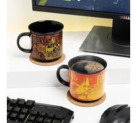 Paladone Fortnite Peely and Fishstick Mug à changement de chaleur 350 ml, tasse à café en céramique sous licence officielle pour boissons chaudes, cadeau pour garçons, filles, hommes, femmes