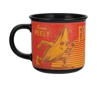 Paladone Fortnite Peely and Fishstick Mug à changement de chaleur 350 ml, tasse à café en céramique sous licence officielle pour boissons chaudes, cadeau pour garçons, filles, hommes, femmes