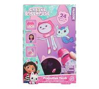Paladone Gabby's Lampe torche de projection pour maison de poupée - Produit sous licence officielle, 24 images à allumer, personnages préférés de Feautring, cadeau amusant pour filles