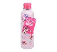 Paladone Gourde Lotso réutilisable en acier inoxydable rose avec bouchon à visser, 500 ml, Produit sous licence officielle Disney Pixar Toy Story pour enfants, adolescents, adultes, école, travail