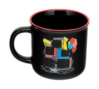 Paladone Grippe-Sou Tasse thermo-réactive à motif d’écran TV 350 ml sous licence officielle du film Ça, tasse à café en céramique pour thé et chocolat chaud, pour les fans de films d'horreur