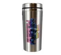 Paladone Gunter Mug de Voyage en Acier Inoxydable, Multicolore, 8 x 8 x 18 cm
