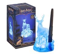 Paladone Harry Potter Lampe patronus de cerf avec baguette télécommandée, produit sous licence officielle Wizarding World, cadeau de collection, décoration d'intérieur