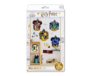 Paladone Harry Potter Stickers Muraux, Lot de 20 Stickers Amovibles et Imperméables