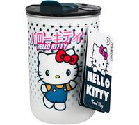 Paladone Mug de voyage Hello Kitty, isotherme avec couvercle, sous licence officielle Sanrio, 350 ml