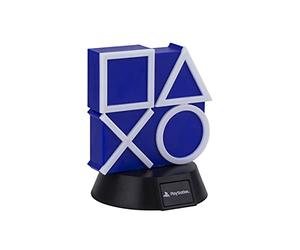 Paladone Icône de lumière pour Playstation 5, Décoration de Maison, Produit sous Licence Officielle PP7929PS Bleu