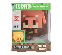 Paladone Lampe à icône Piglin Minecraft