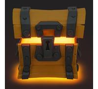Paladone Veilleuse Fortnite Coffre LED Jaune/Noir/Violet