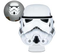 Paladone | Lampe de masque Stormtrooper Star Wars | Produit sous licence officielle Disney Star Wars | Lumière fantaisie | Alimentée par USB et piles | Lampe de bureau | Applique murale | Cadeau de