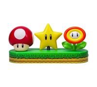 Paladone Lampe icône Super Mario - Lampe de bureau sur pied sous licence officielle Mario Brothers, décoration de salle de jeux et marchandises pour garçons et filles, veilleuse accessoire cadeau pour