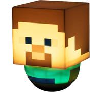 Paladone - Lampe Minecraft - Lampe Steve Lumière de nuit Lumière pour enfants