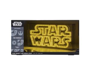 Paladone Lampe Néon LED Star Wars - Officielle, Lumière Autonome ou Murale - Décor Salle de Jeu & Souvenirs Cinéma