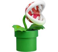 Paladone Lampe Piranha Plant Super Mario Bros - Lampe de Bureau LED Officielle avec Tête Mobile, Collectible Nintendo, 33cm de Haut, Fonctionne sur USB