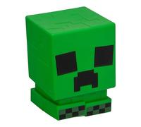 Paladone Lampe SquishyGlo sans fil et rechargeable en silicone sous licence officielle Minecraft Creeper pour enfants et adolescents, décoration de chambre, article de collection