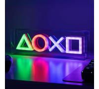 Paladone LED Playstation Shelf White 298mm Multicoloured Light USB Hard Mounting