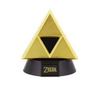 Paladone Lumière d'icône Triforce dorée | Basée sur la légende de Zelda | Idéale pour les chambres d'enfants, le bureau et la maison | Marchandise de jeu de culture pop