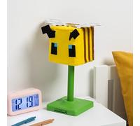 Paladone Minecraft Bee SoftGlo - Lampe abeille en peluche - Éclairage d'ambiance doux pour chambre à coucher et salle de jeux