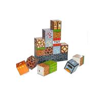 Paladone Minecraft Block Building Lamp - 16 Rearrangeable Light Blocks - Mood Lighting for Kids Room