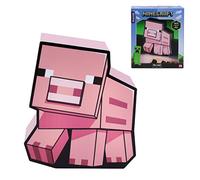 Paladone Minecraft - Cochon - Lampe 2D 16cm, Noir