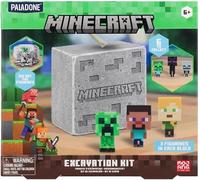 Paladone Minecraft Kit d'excavation sous licence officielle pour enfants, décora